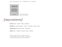Tablet Screenshot of equivalence.com